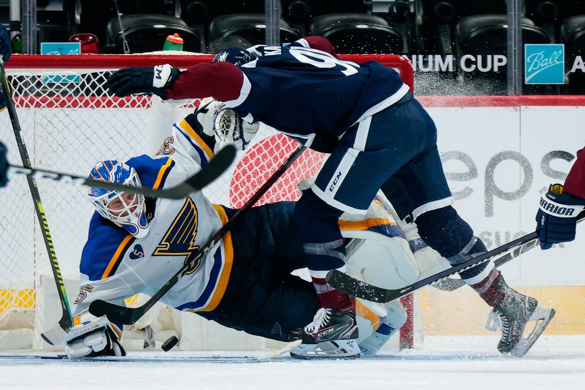 NHL: St. Louis Blues at Colorado Avalanche