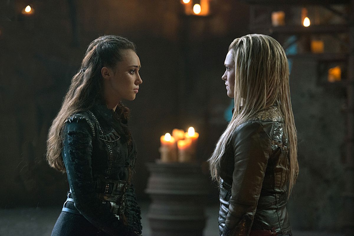 Lexa (Alicia Debnam-Carey) and Clarke (Eliza Taylor) have circled each other since the beginning.