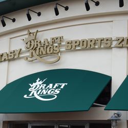 Mon 4:37 p.m. The new Fantasy Draft Kings Sports Zone signage - 
