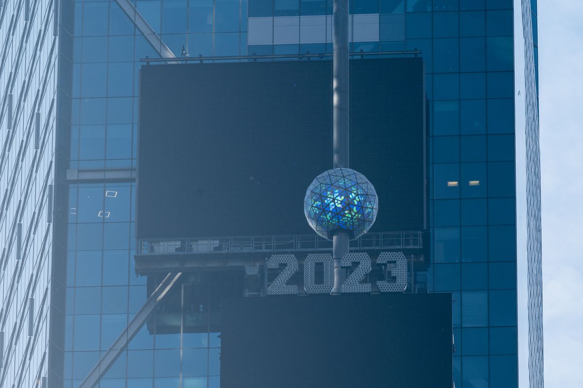 Ball Test - Times Square New Year’s Eve 2023 Celebration