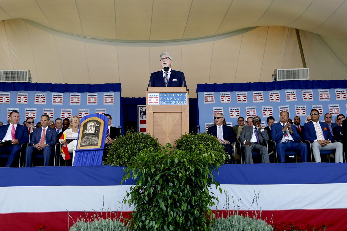 MLB: MLB: Baseball Hall of Fame-Induction Ceremony