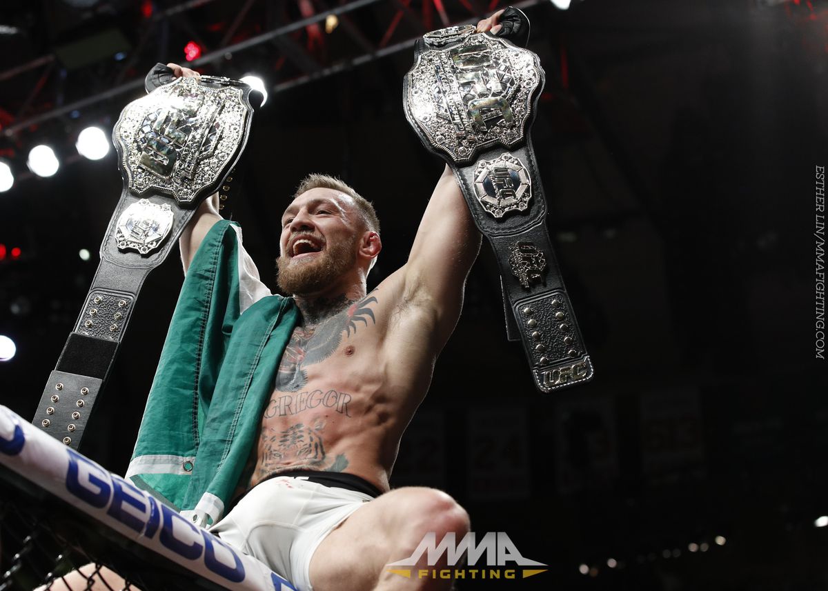 Conor McGregor won his second UFC title at UFC 205 on Saturday night.