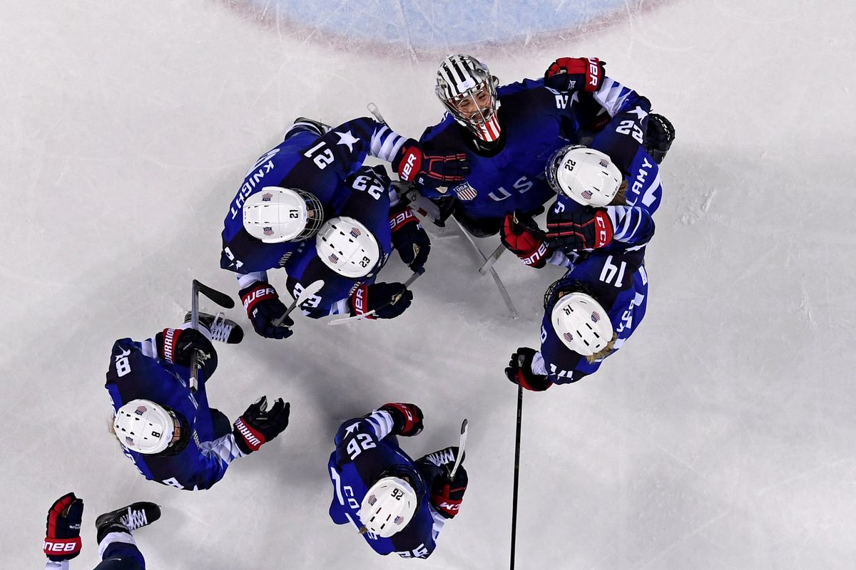 Olympics: Ice Hockey-Women Team Group A - USA-RUS