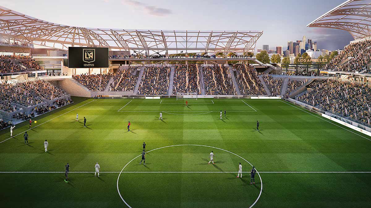 Get a peek of LAFC's stadium from your future seat - Angels ...