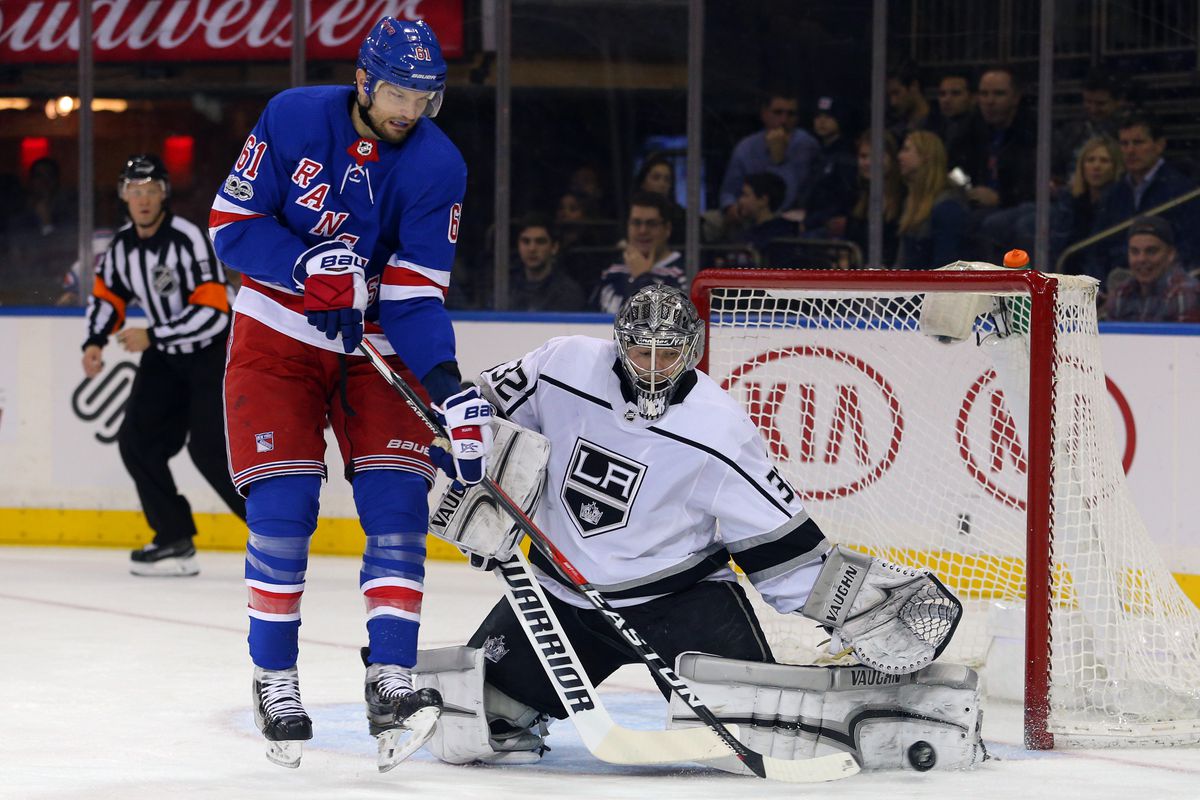 NHL: Los Angeles Kings at New York Rangers