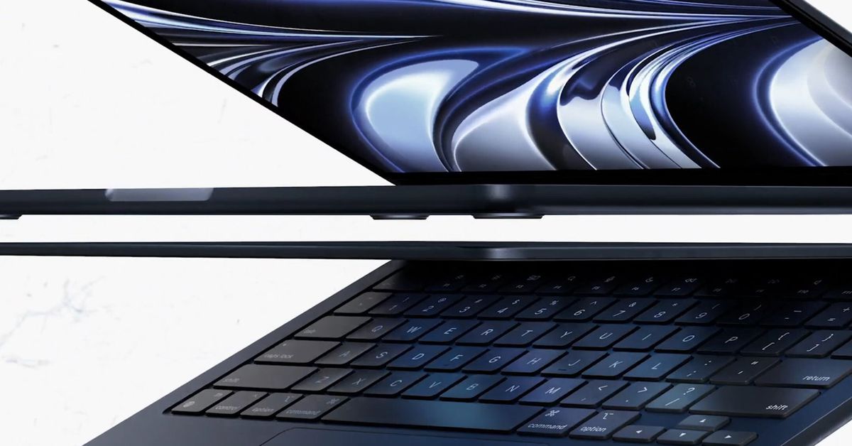 Apple anuncia MacBook Air rediseñado con chip M2 y MagSafe
