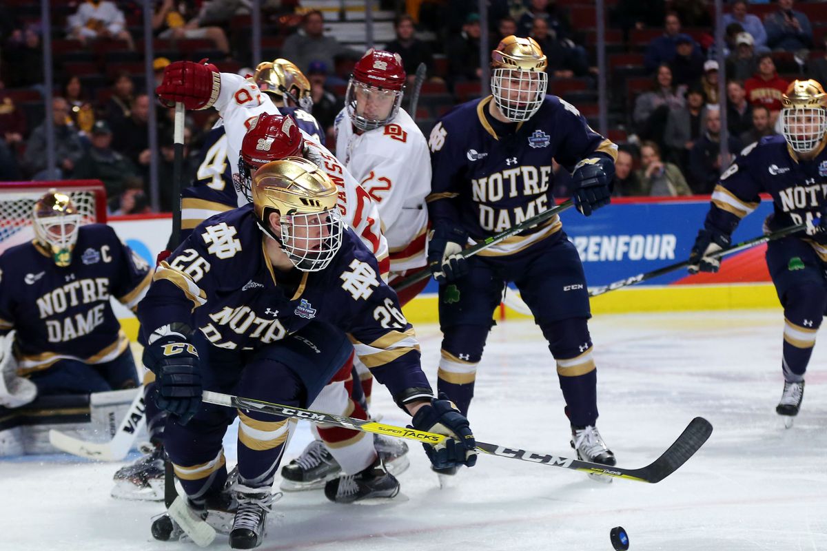 NCAA Hockey: Frozen Four-Denver vs Notre Dame