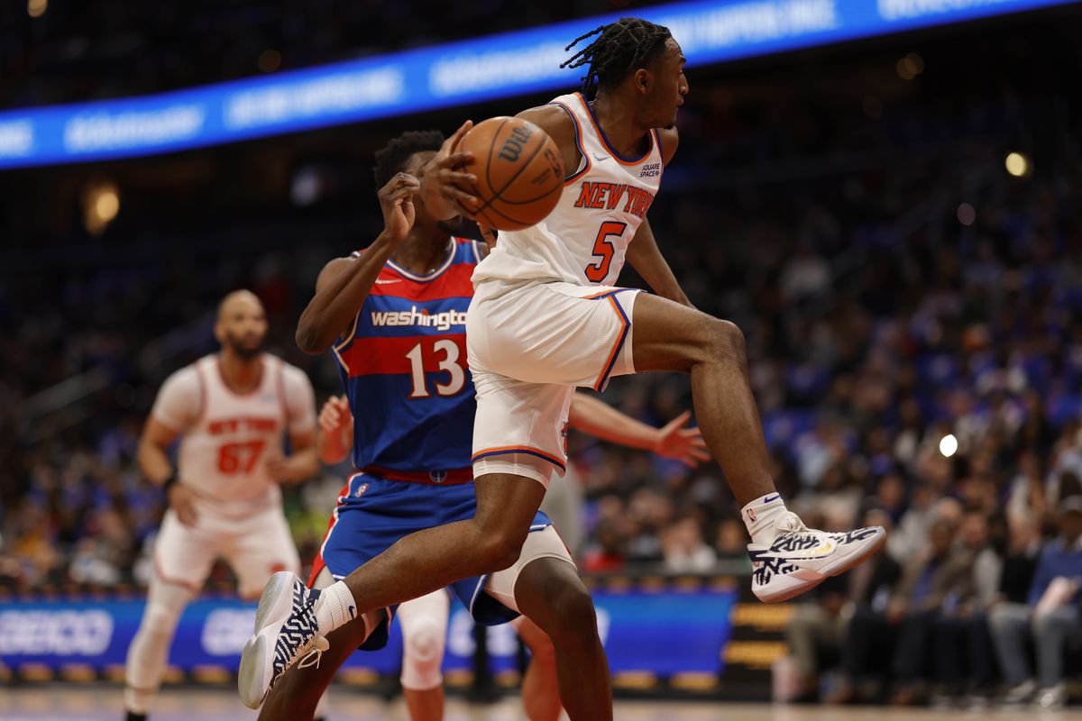 NBA: New York Knicks at Washington Wizards