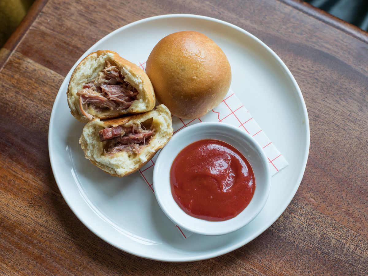 Best bacon sandwiches in London: bacon buns at Marksman Hackney Road