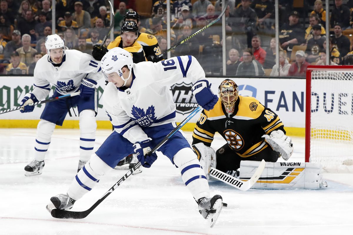 NHL: APR 23 Stanley Cup Playoffs First Round - Maple Leafs at Bruins