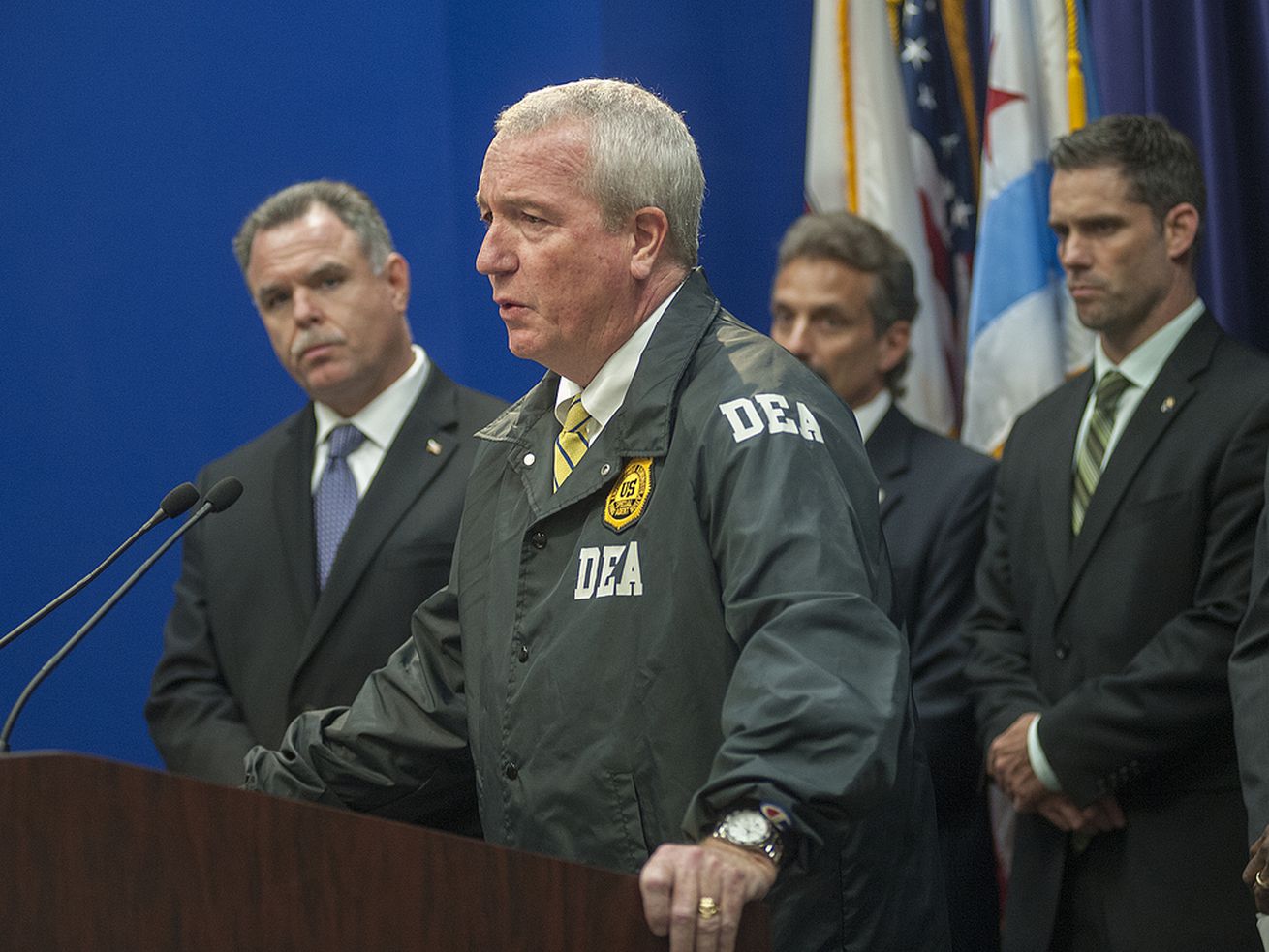 Jack Riley, former Chicago head of the U.S. Drug Enforcement Administration, who hunted “El Chapo.”