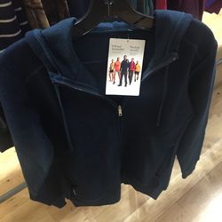 Women's full-zip fleece, $80