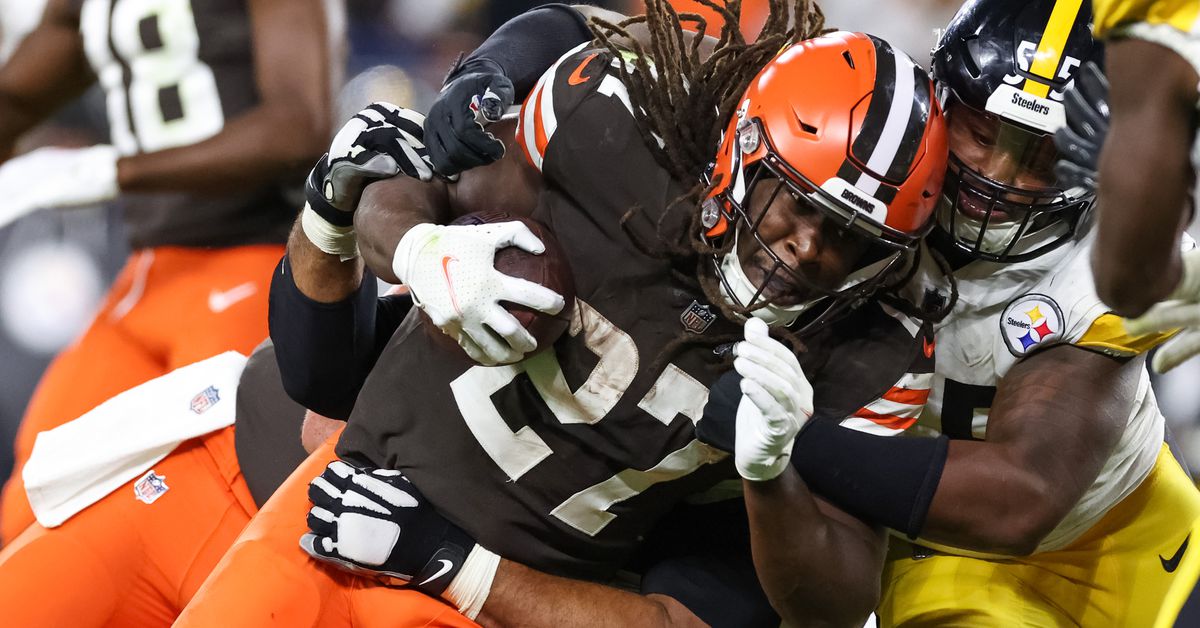 FINAL: Inconsistent Steelers fall to Browns 29-17 in prime time