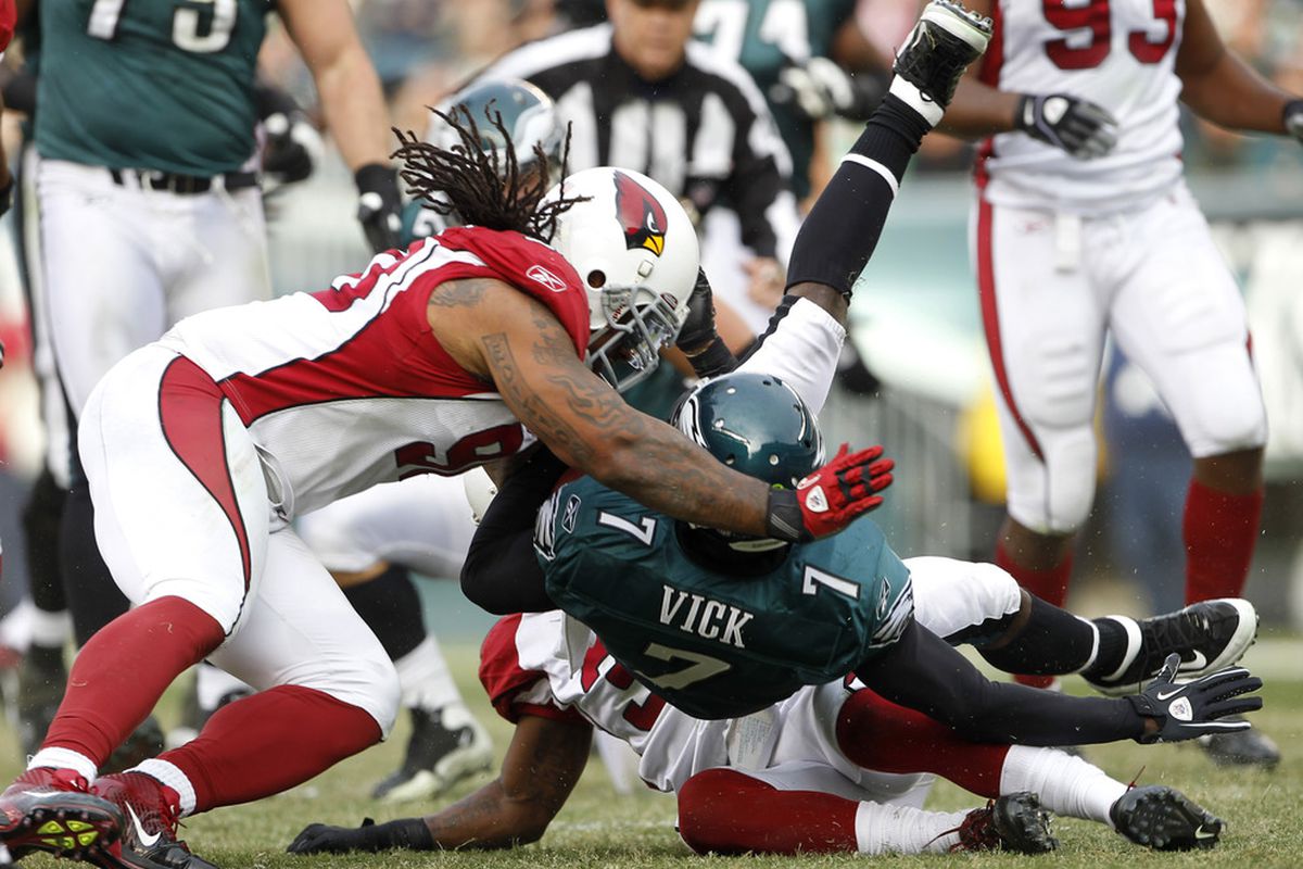 A good sign of things to come from the Cardinals Defense. (Photo by Rich Schultz /Getty Images)