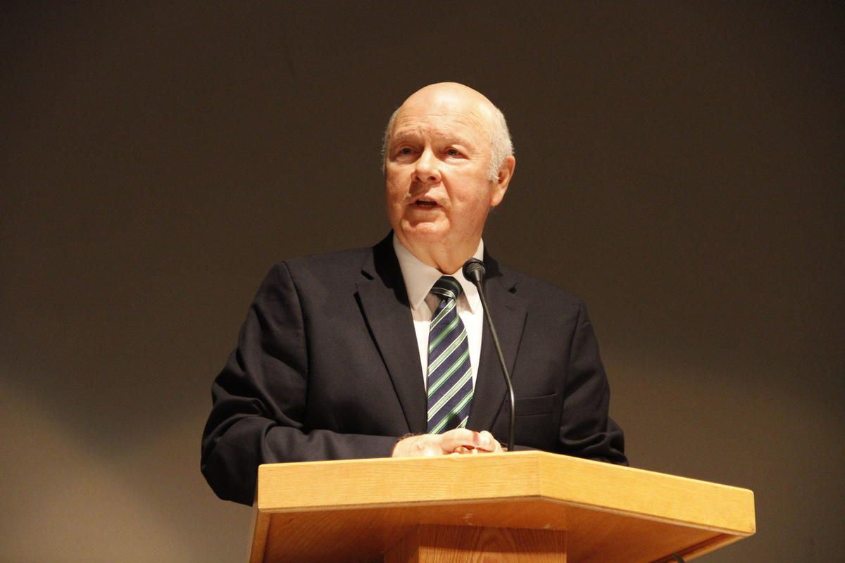 FILE - Robert L. Millet, emeritus professor of ancient scripture at BYU, delivers Sperry Symposium lecture on "Make Your Calling and Election Sure. Millet will give the concluding presentation at Beyond the Grave: Christian Interfaith Perspectives, a free