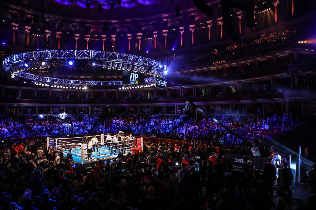 Boxing at Royal Albert Hall