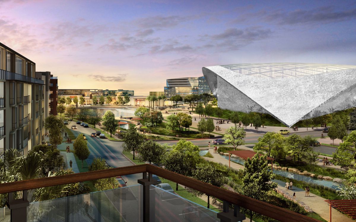 Hollywood Park project rendering