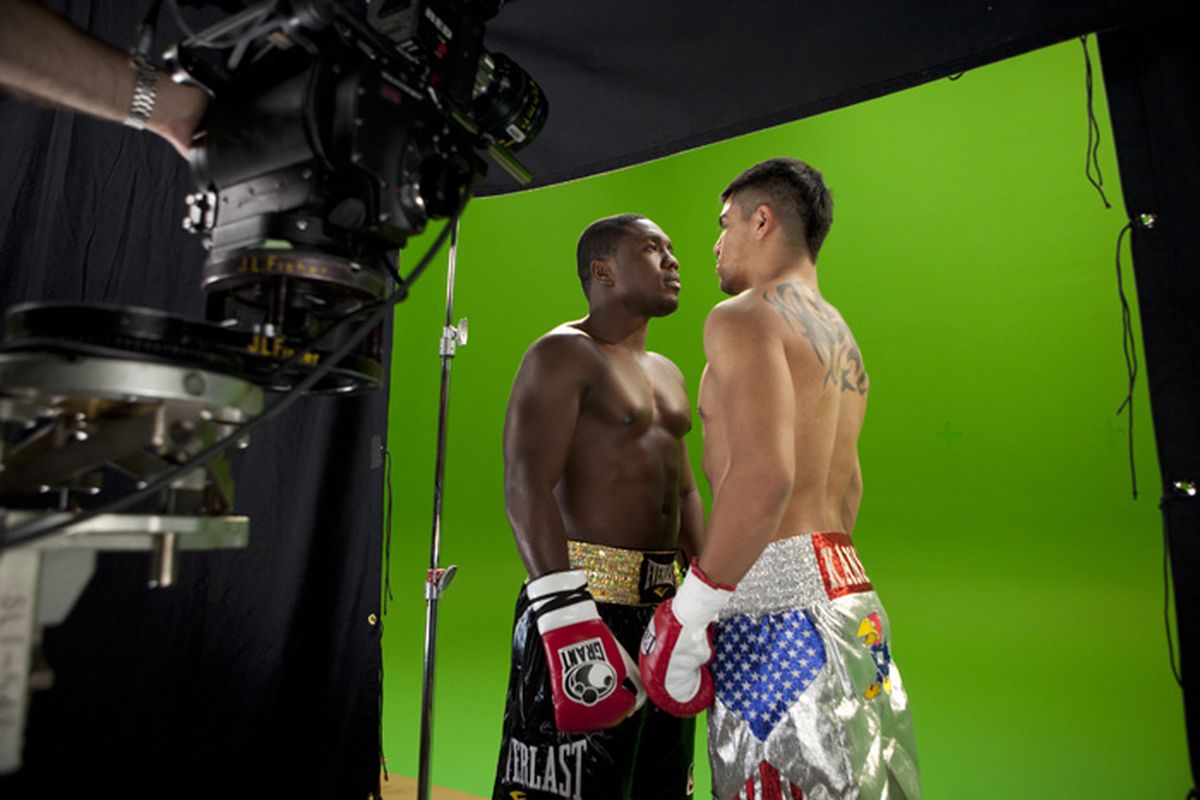 Andre Berto and Victor Ortiz will tell their stories on Fight Camp 360° ahead of their February 11 rematch. (Photo by Esther Lin/Showtime)