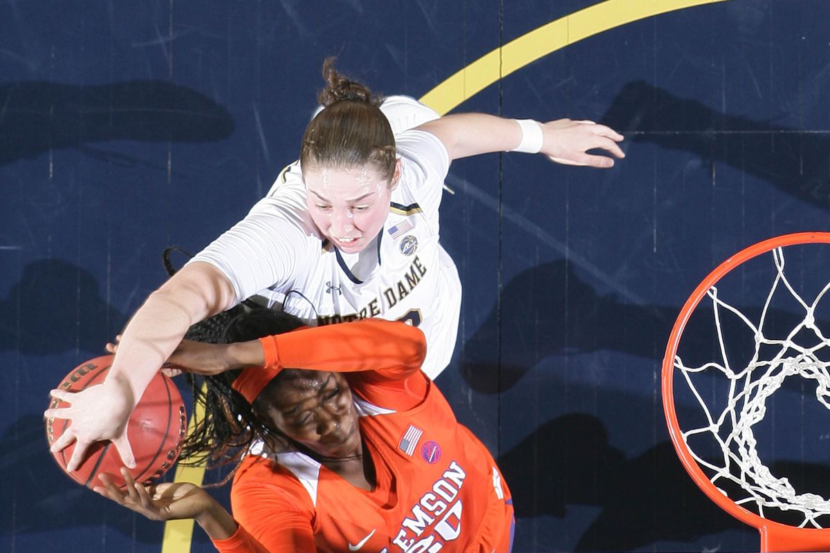 NCAA Womens Basketball: Clemson at Notre Dame