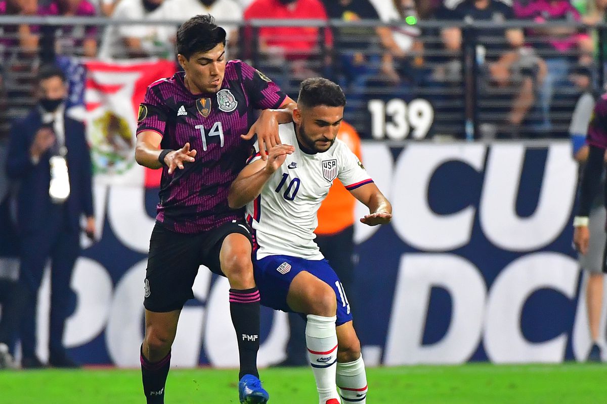 Soccer: CONCACAF Gold Cup Soccer-USA at Mexico