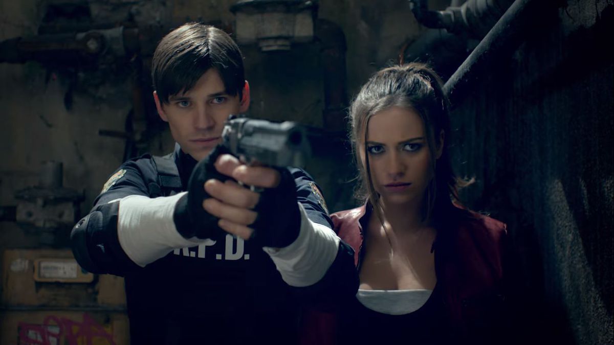 Leon Kennedy and Claire Redfield in Netflix’s Resident Evil (2022)