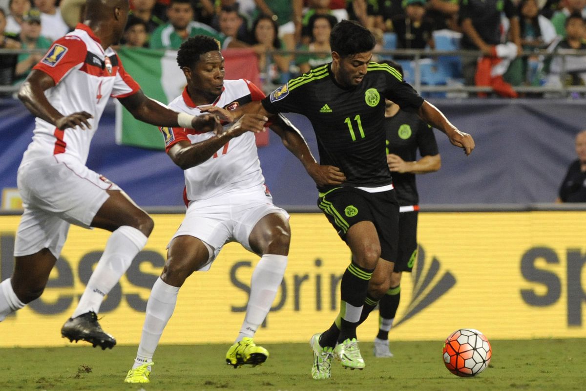 Soccer: Gold Cup-Mexico at Trinidad and Tobago