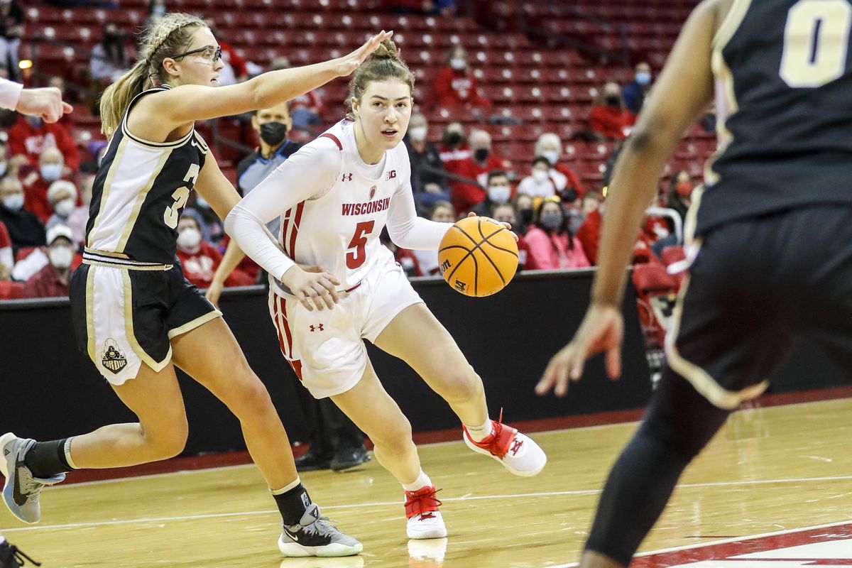 COLLEGE BASKETBALL: FEB 13 Womens - Purdue at Wisconsin
