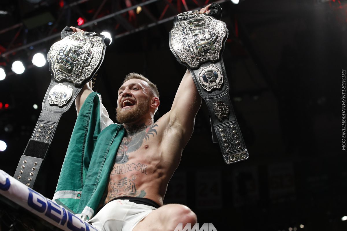 Conor McGregor won his second UFC title at UFC 205 on Saturday night.