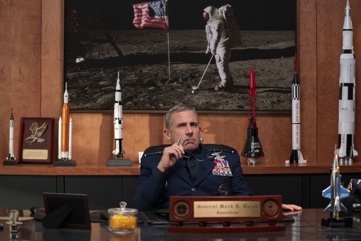 steve carell in space force