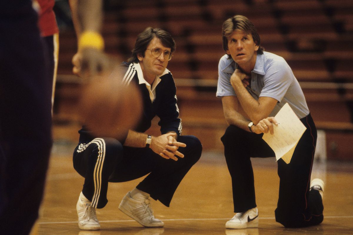 Los Angeles Lakers head coach Paul Westhead, 1980 NBA Western Conference Finals