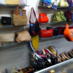 The designer accessories section.