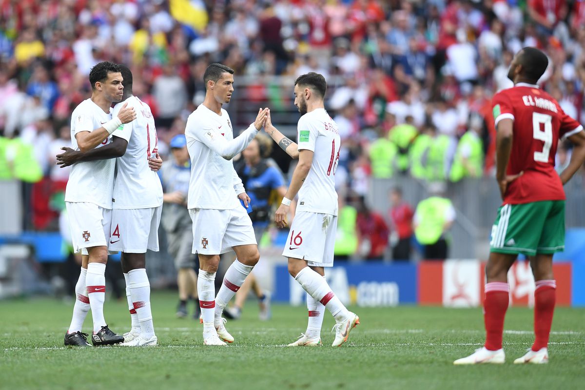 Soccer: World Cup-Portugal vs Morocco