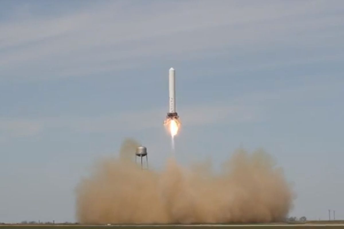 SpaceX Grasshopper test flight