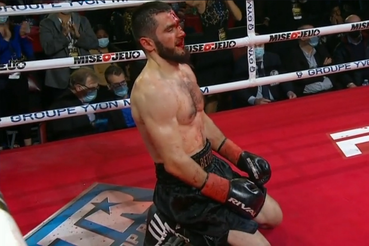 Artur Beterbiev kept his belts with a knockout win over Marcus Browne