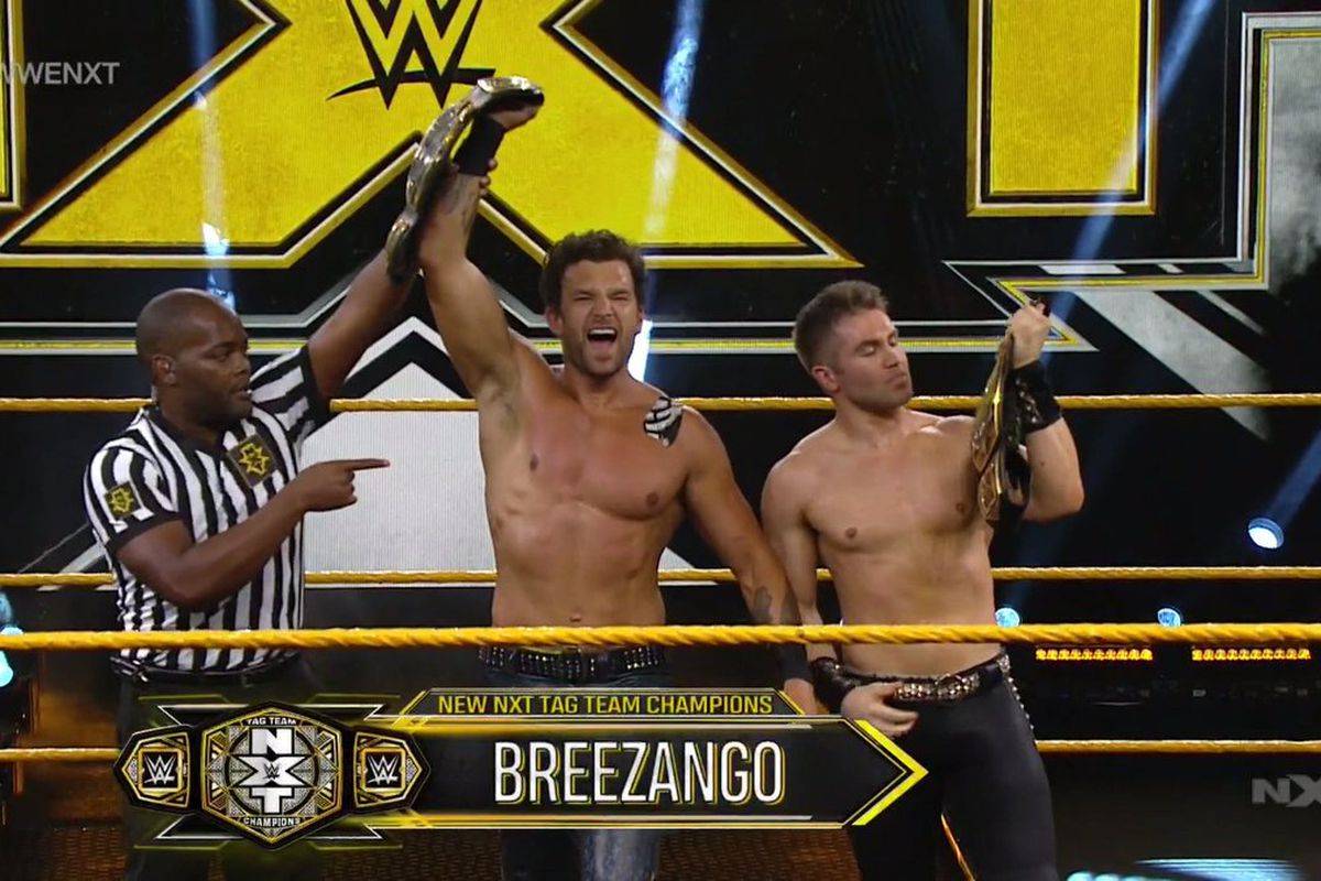 Breezango holds gold in WWE for the first time ever - Cageside Seats