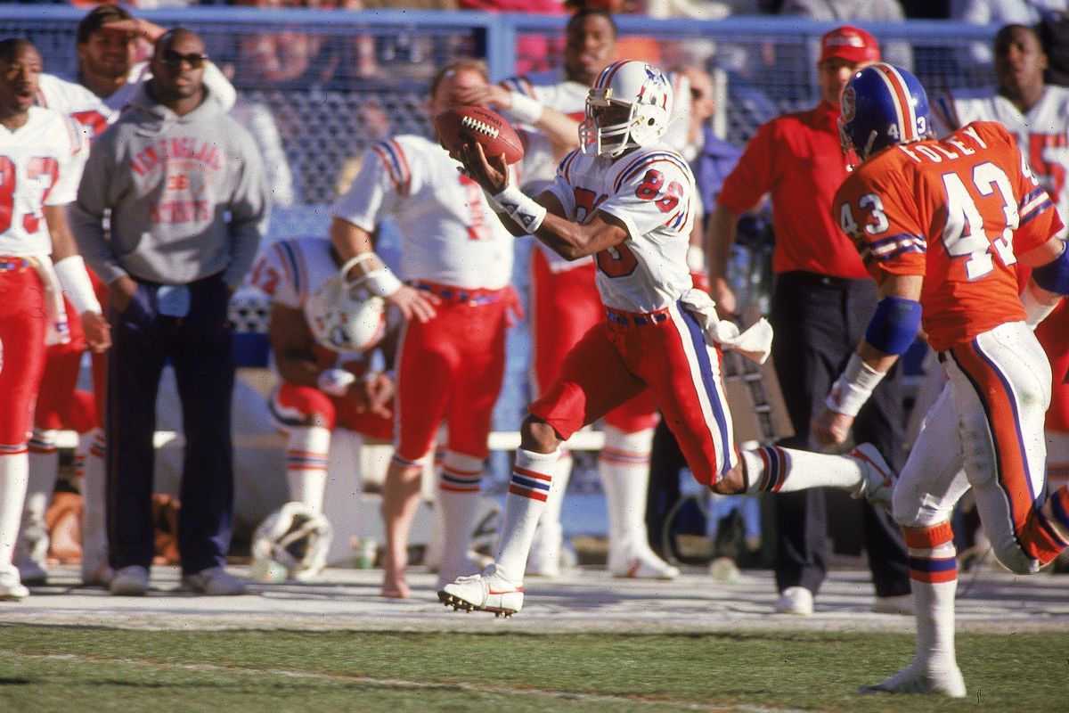 New England Patriots Stanley Morgan, 1987 AFC Playoffs