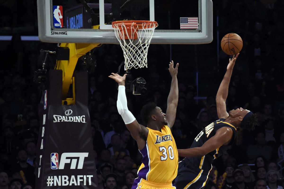 NBA: Indiana Pacers at Los Angeles Lakers