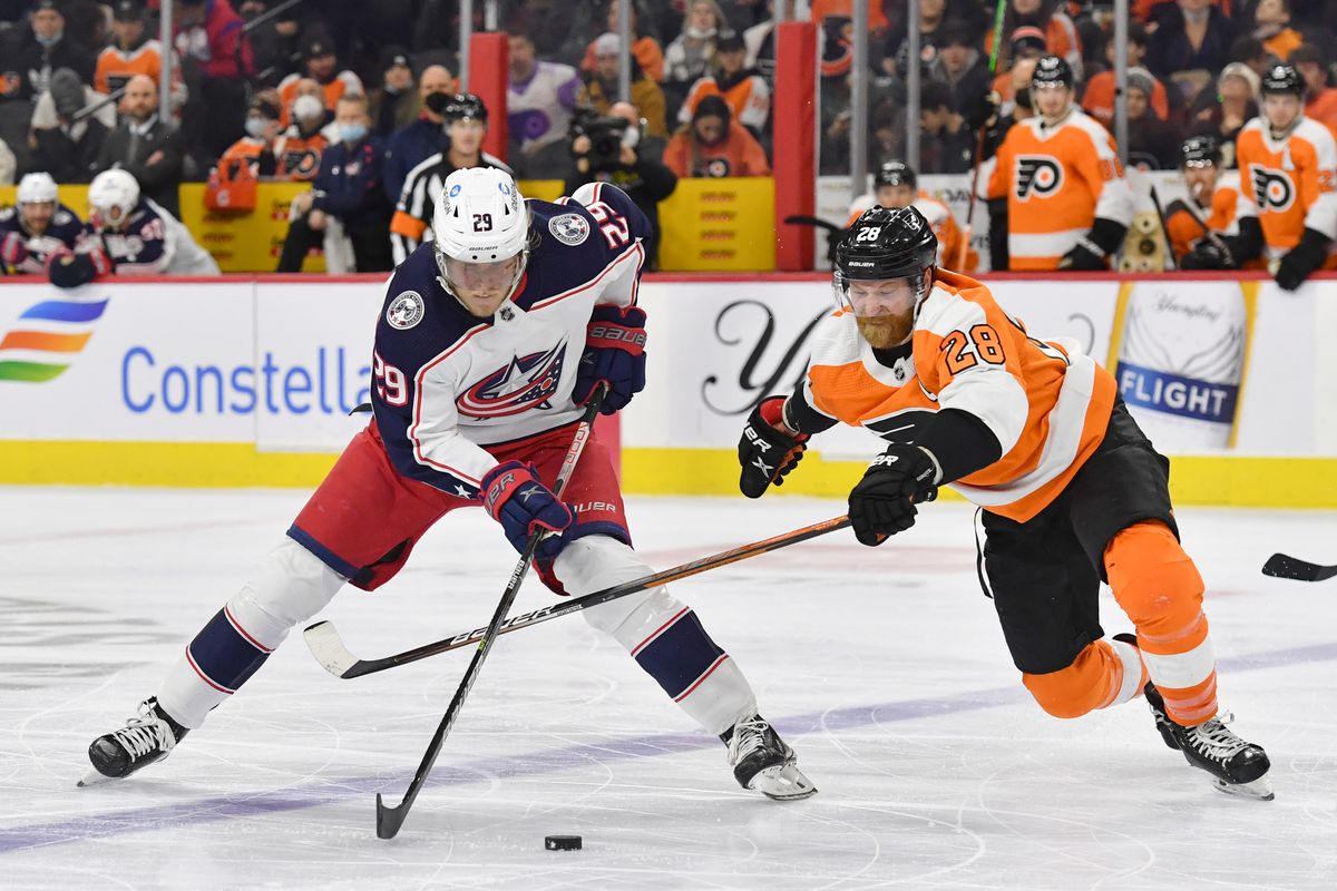 NHL: Columbus Blue Jackets at Philadelphia Flyers