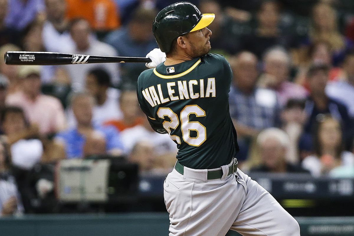 Danny Valencia is having a rare season with over 50 percent ground balls and an ISO over .200.