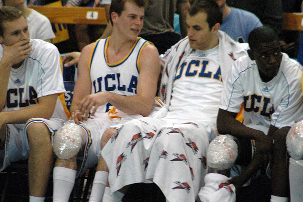 <em>One last time in Pauley for two Ben Ball warriors. Photo Credit: E. Corpuz</em>