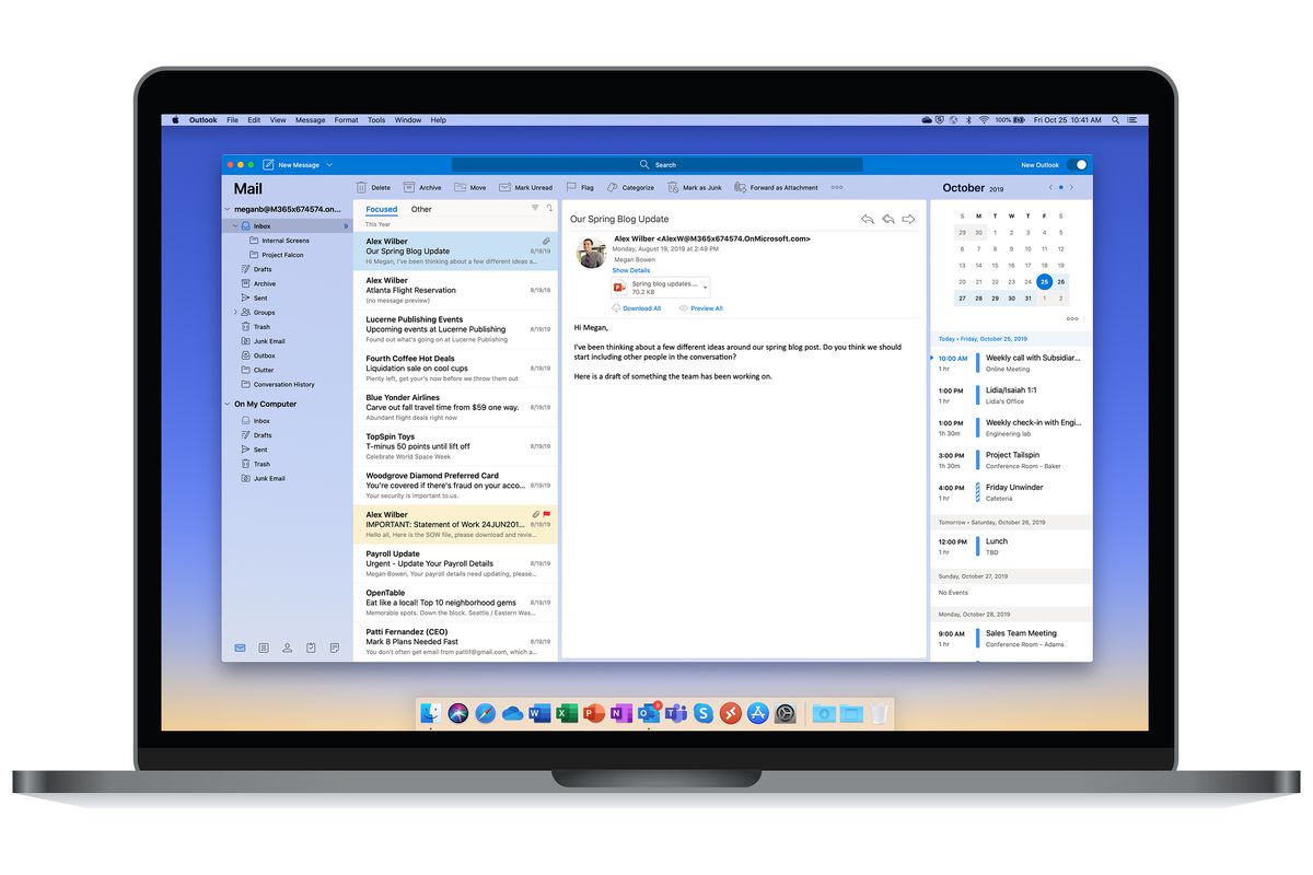 How to configure outlook for mac for office 365 | university it.