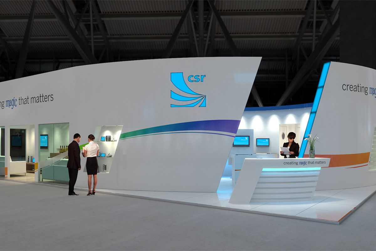 CSR booth at MWC