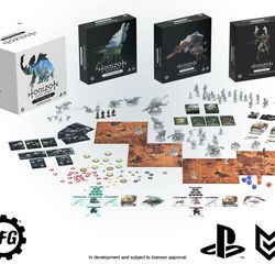 The basic pledge level comes with three expansions to the base game.