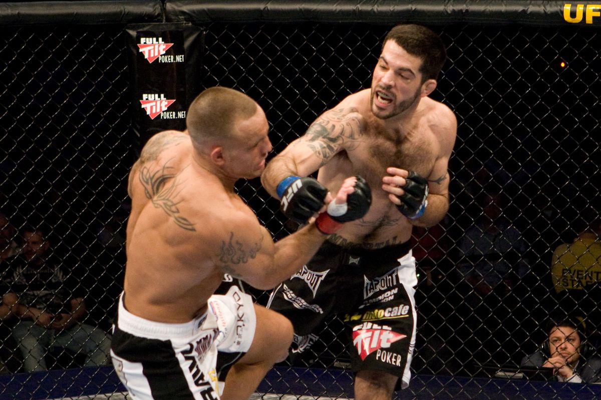 Matt Brown (unofficially) TKOd Pete Sell twice during their UFC 96 fight in 2009. 
