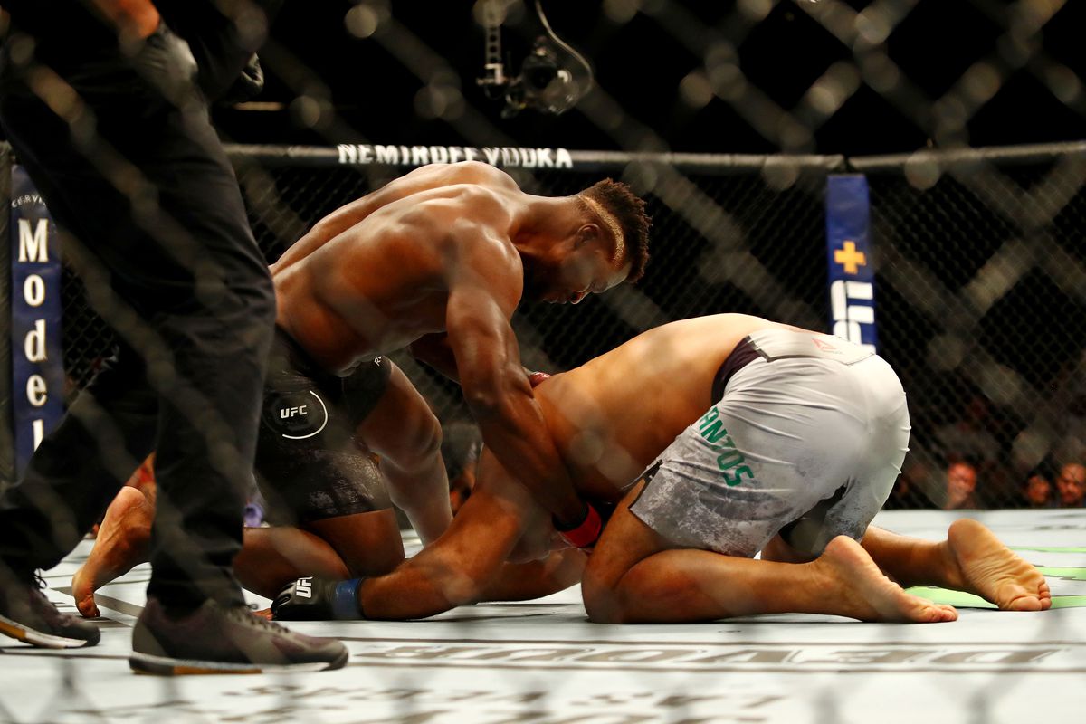MMA: UFC Fight Night-Minneapolis-Ngannou vs Dos Santos
