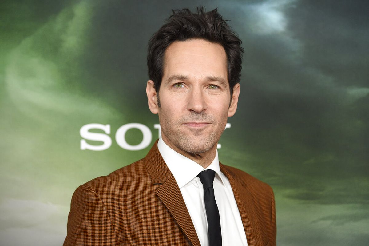Paul Rudd attends the premiere of “Ghostbusters: Afterlife.”