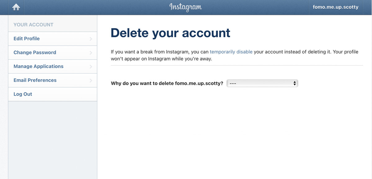 Instagram hesabınızı nasıl silebilirsiniz?