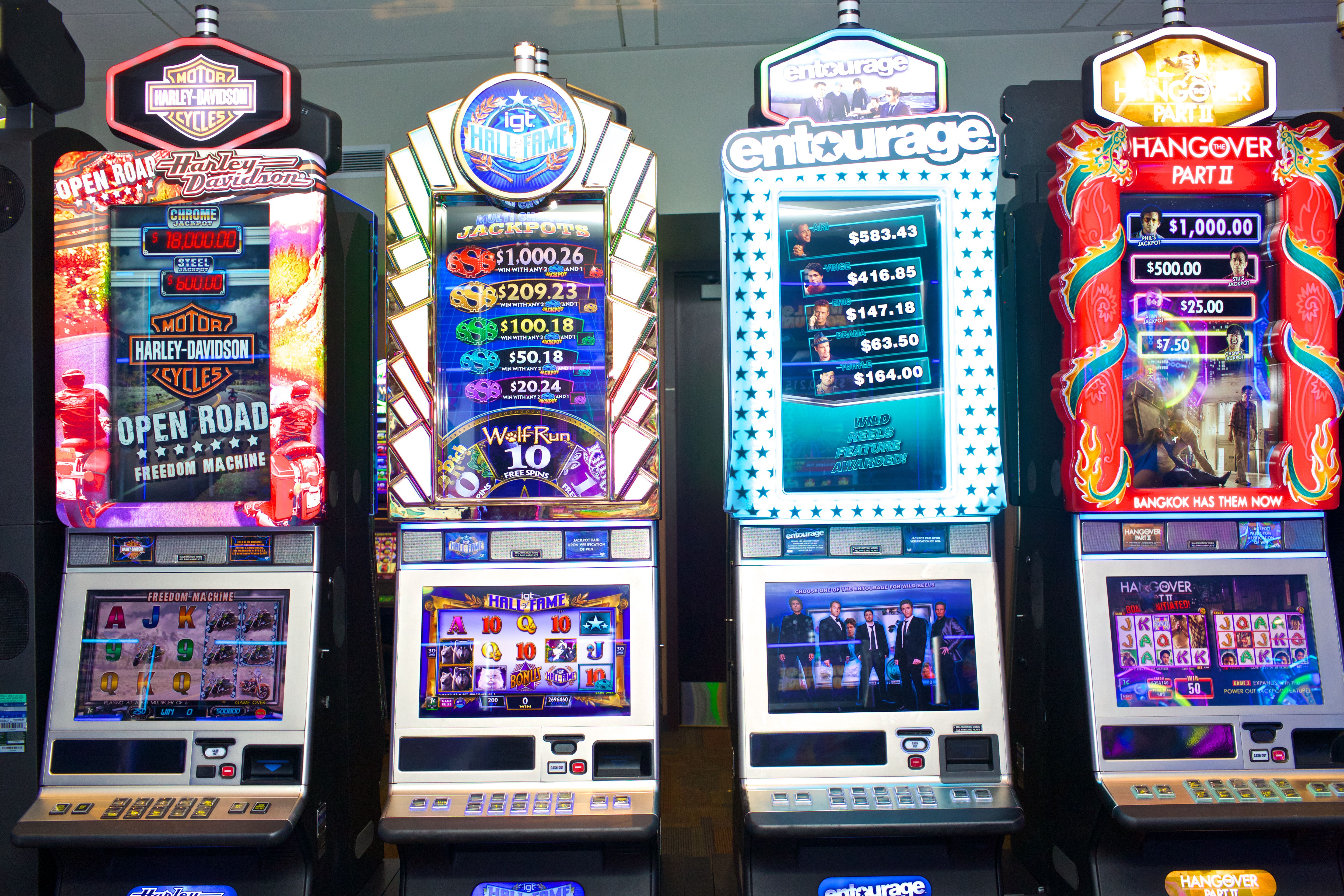 Slot Machines At Harrahs