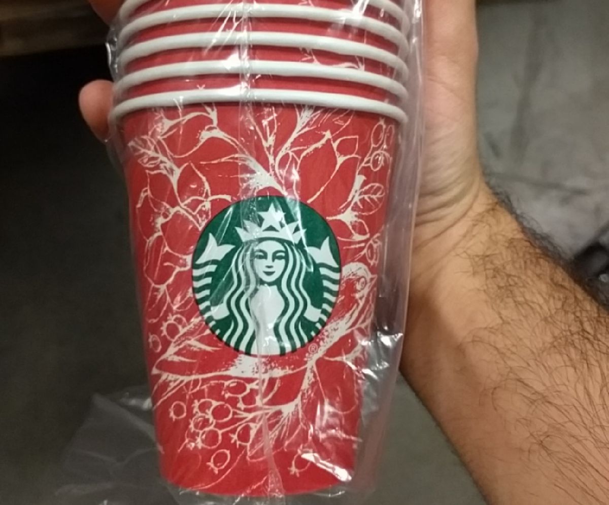 Starbucks' red cups