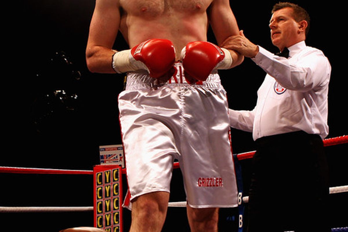 David Price takes on fellow UK heavyweight prospect Tom Dallas today. (Photo by Dean Mouhtaropoulos/Getty Images)